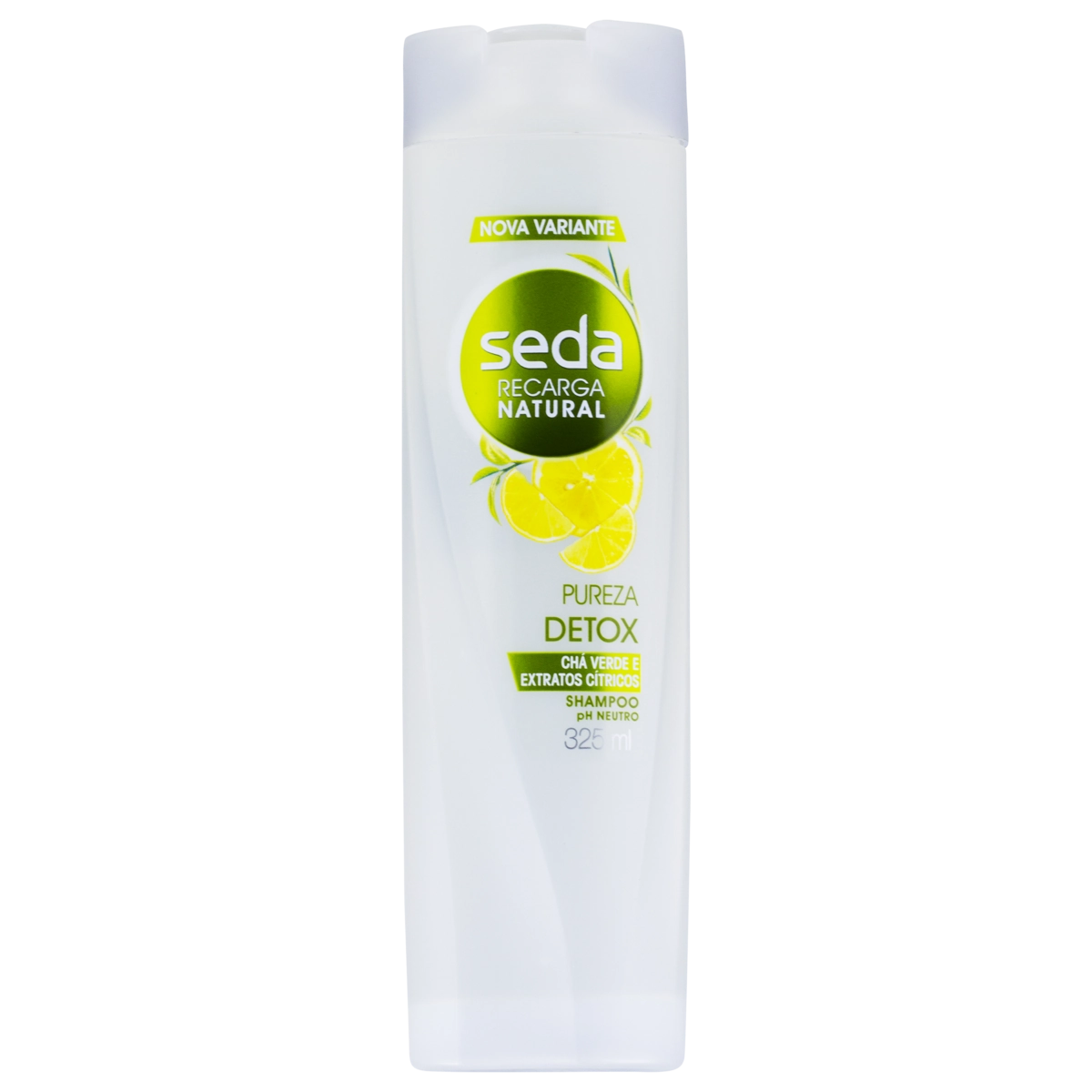 Shampoo Chá Verde E Cítricos Seda Joias Da Natureza Frasco 325ml