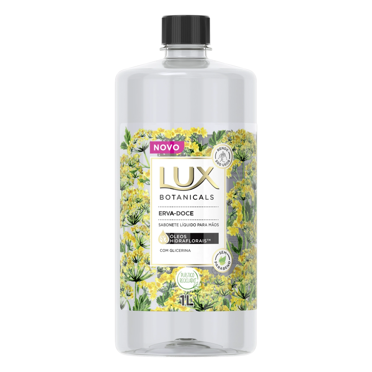 Sabonete Líquido Para As Mãos Erva Doce Lux Botanicals Frasco 1l