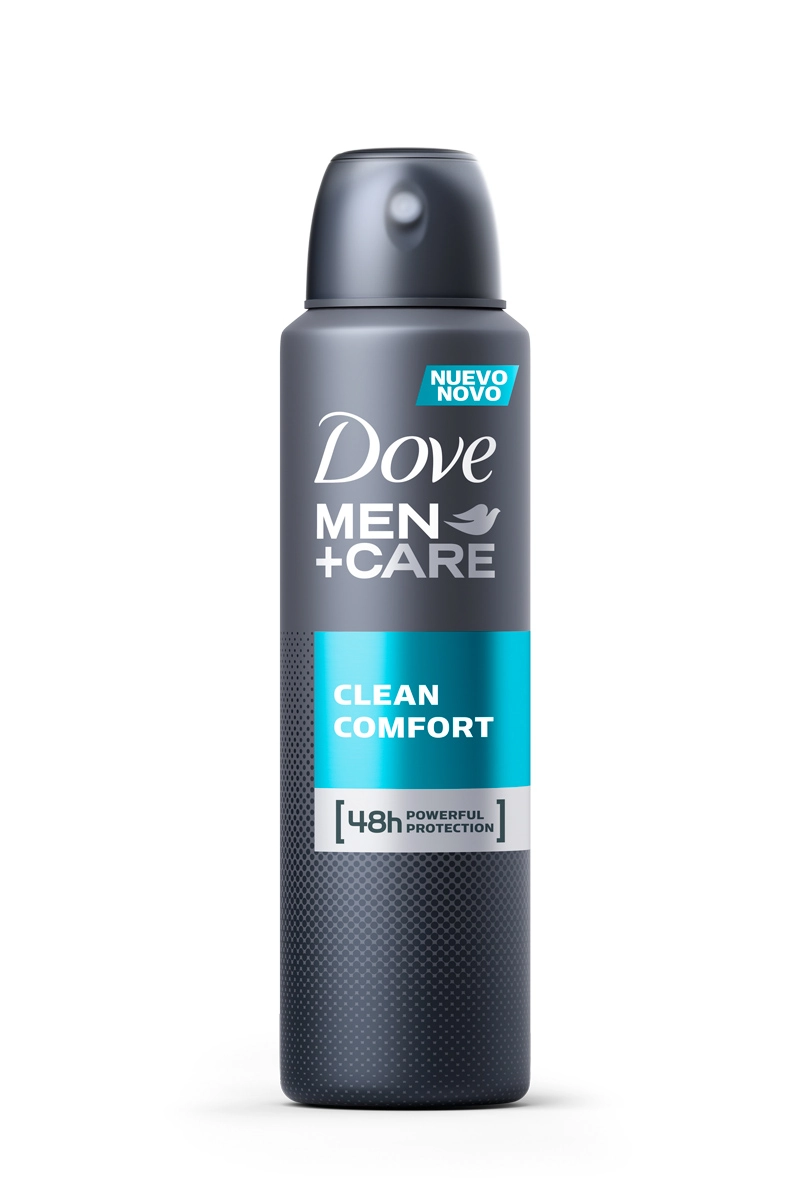 Pack Antitranspirante Aerossol Cuidado Total Dove Men Care 3 Unidades 150ml Cada Spray