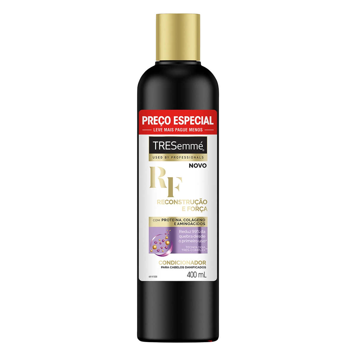 Condicionador Tresemmé Reconstrução E Força Frasco 400ml Leve Mais Pague Menos
