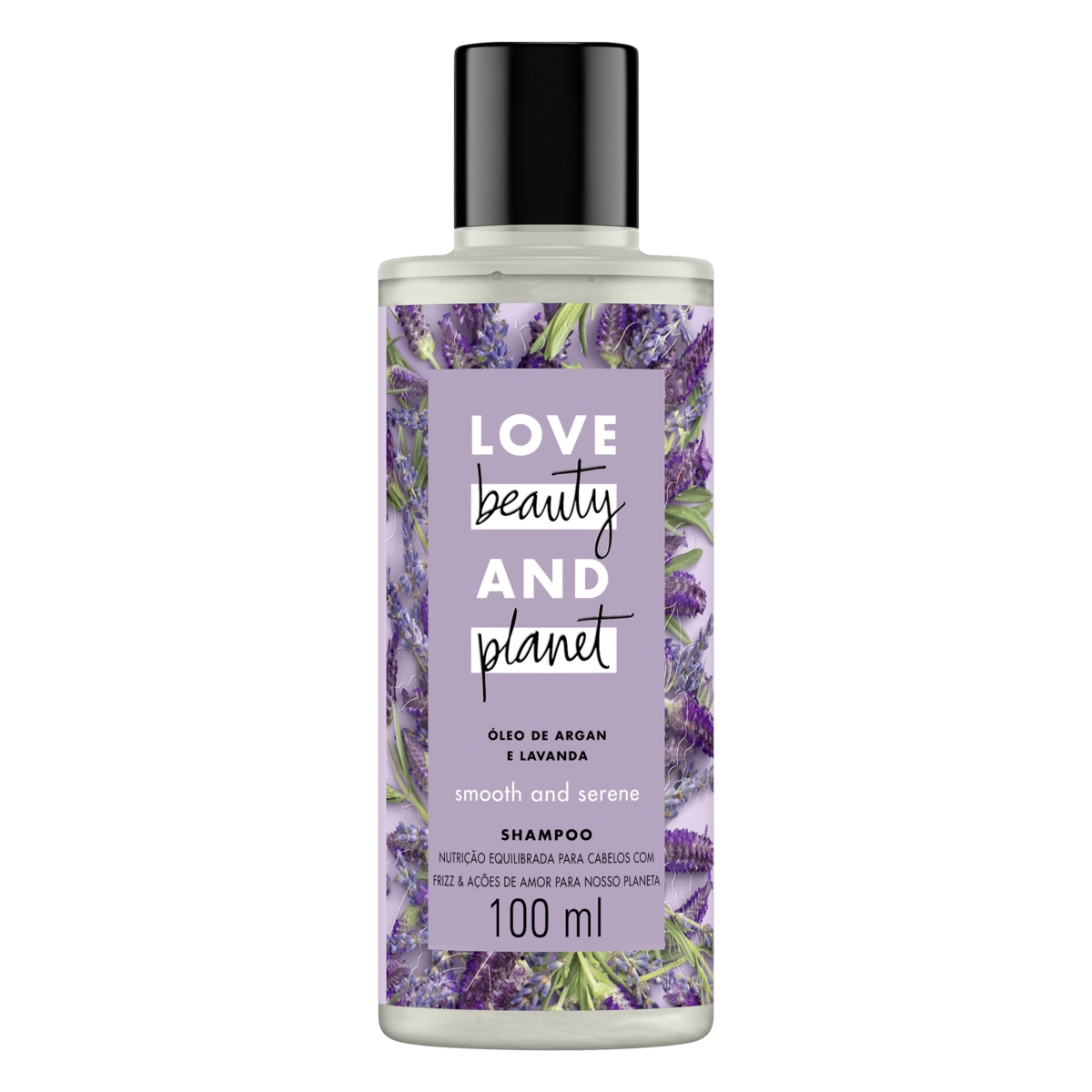 Shampoo Love Beauty Planet Smooth And Serene Frasco 100ml