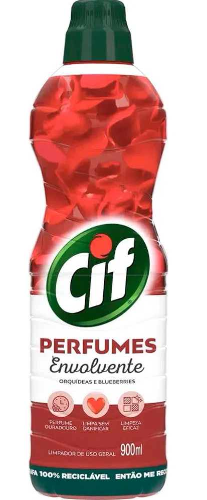 Limpador Perfumado CIF Perfumes Envolvente 900ml