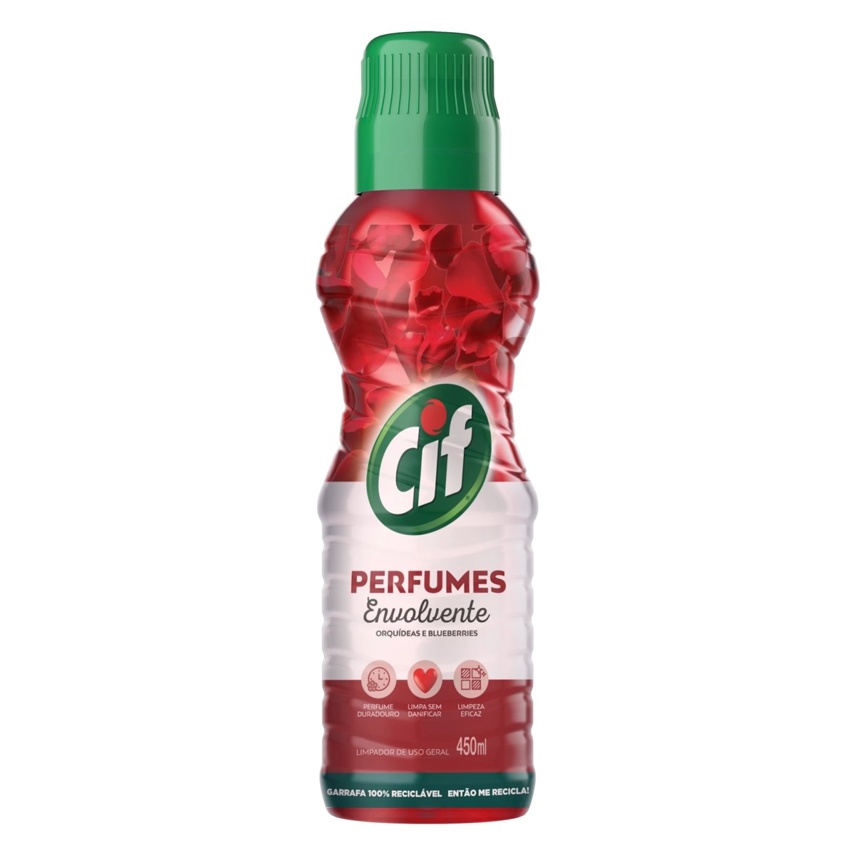 Limpador Envolvente Cif Perfumes Frasco 450ml
