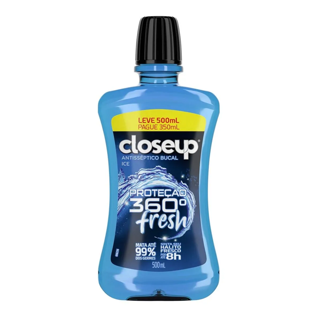 Enxaguante Bucal Close Up Proteção 360° Fresh Ice 500ml