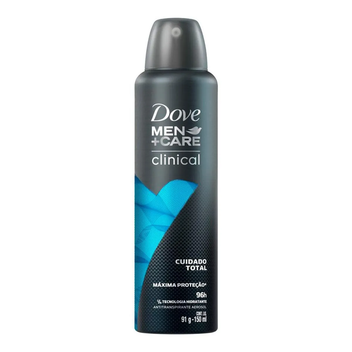 Desodorante Aerosol Antitranspirante Dove Men+Care Clinical Cuidado Total 150 ml