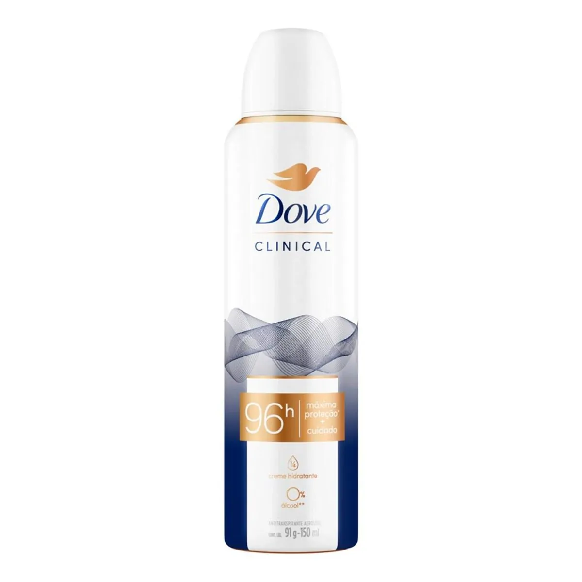 Desodorante Antitranspirante Aerosol Dove Clinical Original Clean 150ml
