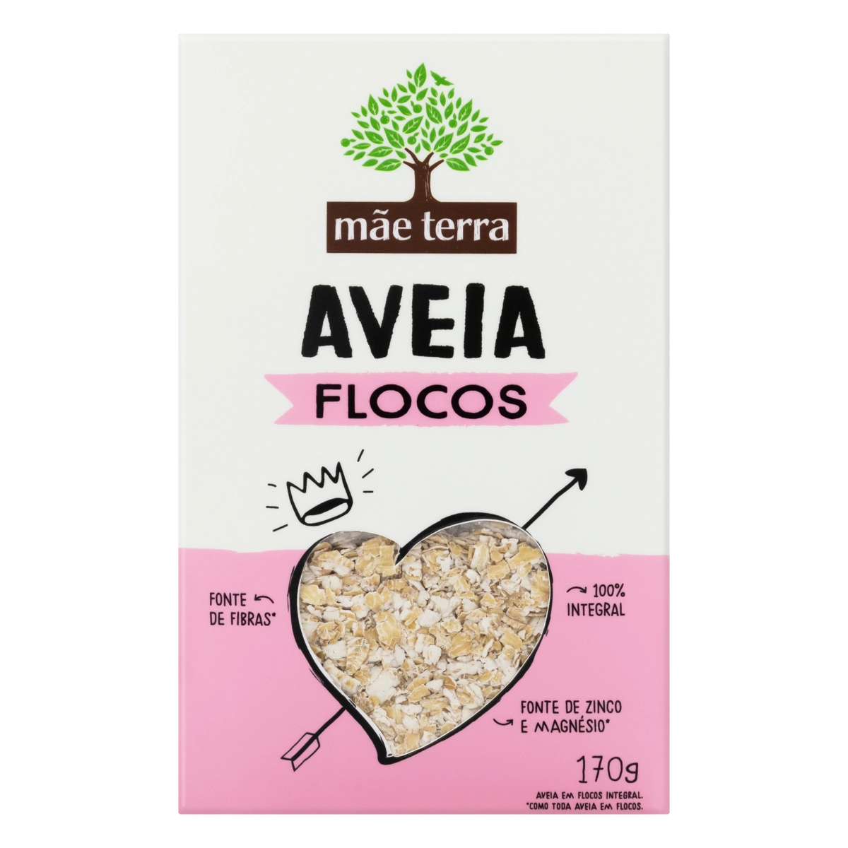 Flocos De Aveia Integral MÃE TERRA 170g