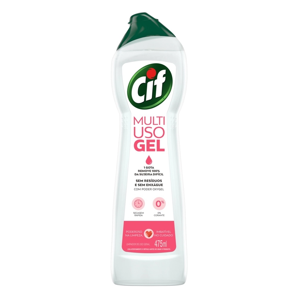 Limpador Cif Multiuso 475ml Gel