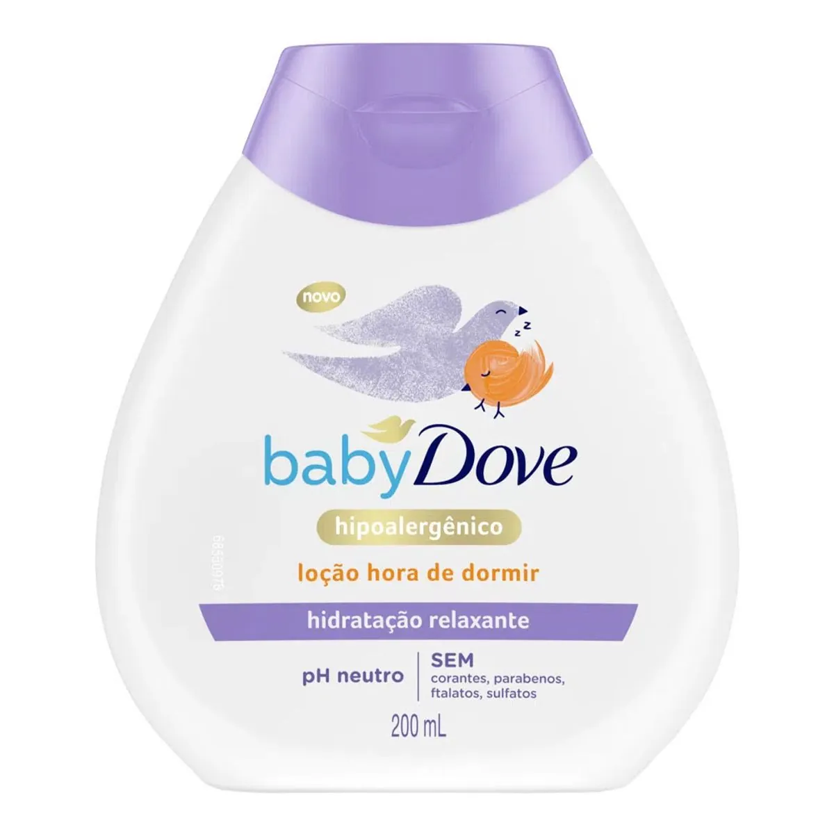 Loção Corporal Hidratação Relaxante Dove Baby Hora de Dormir Frasco 200 ml