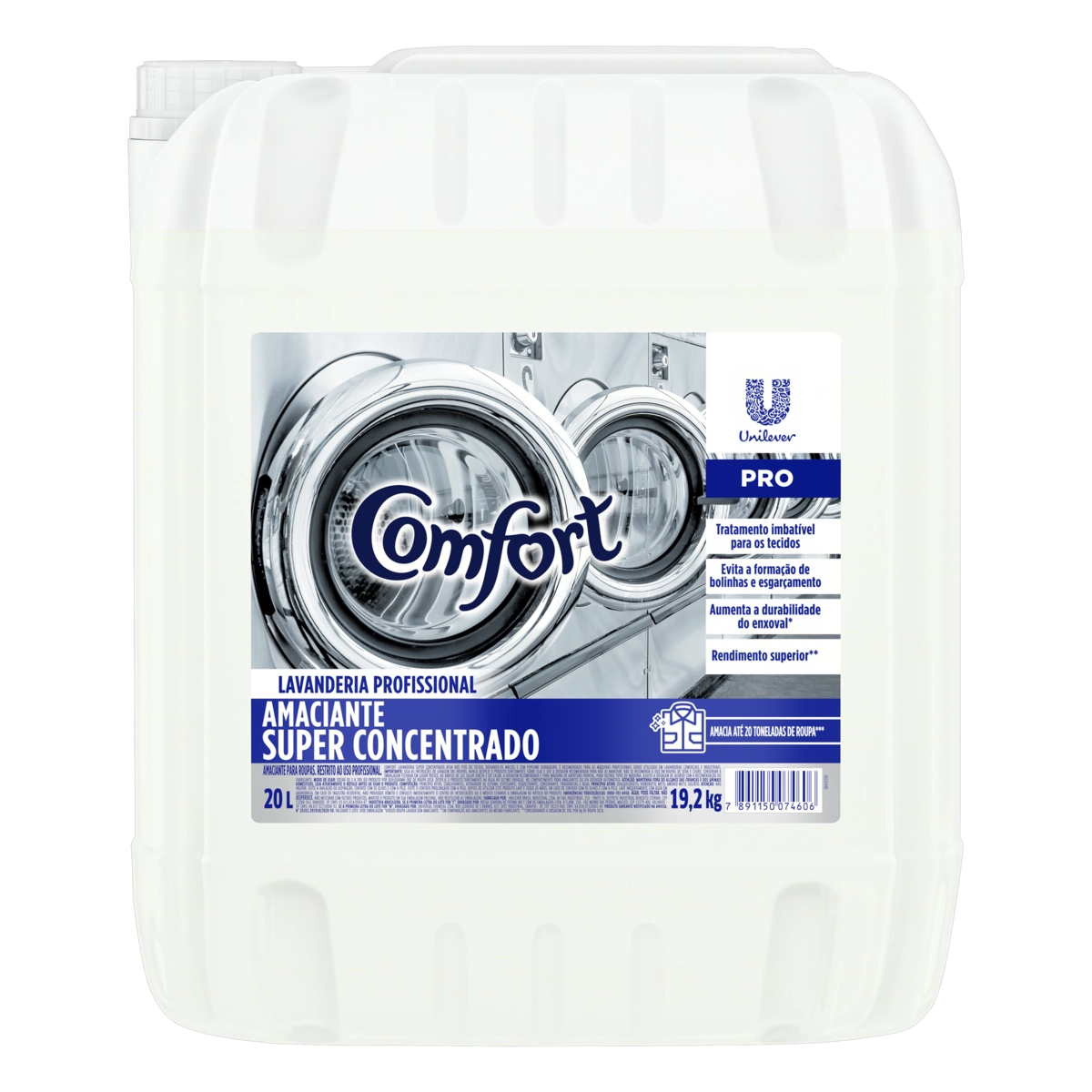 Amaciante De Roupa Super Concentrado Comfort Pro Galão 20l