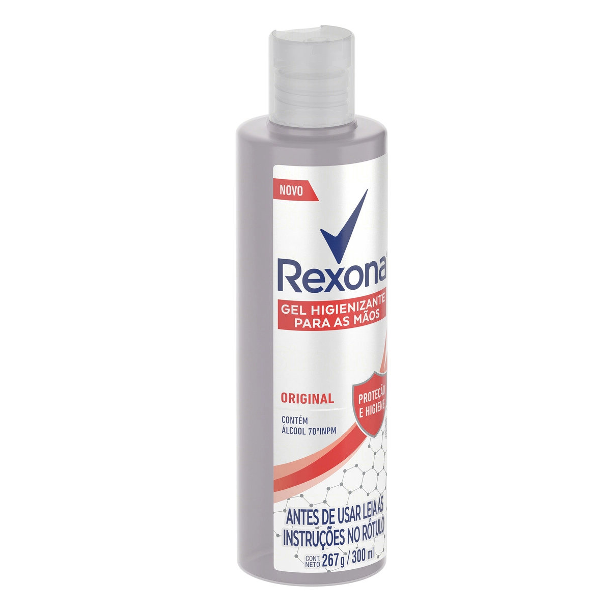 Gel Higienizante para as Mãos REXONA Original Elimina até 99,9% das Bactérias* 300 ML