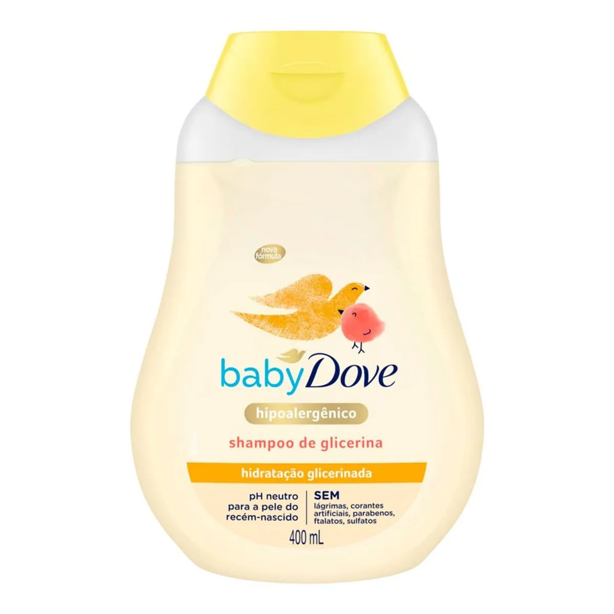 Shampoo de Glicerina Baby Dove Hidratação Glicerinada 400ml
