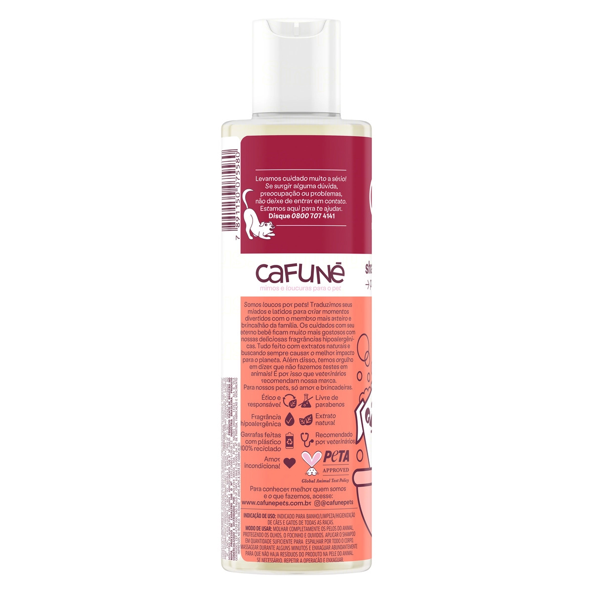 Shampoo 2 em 1 Cafuné 300ml 300ml