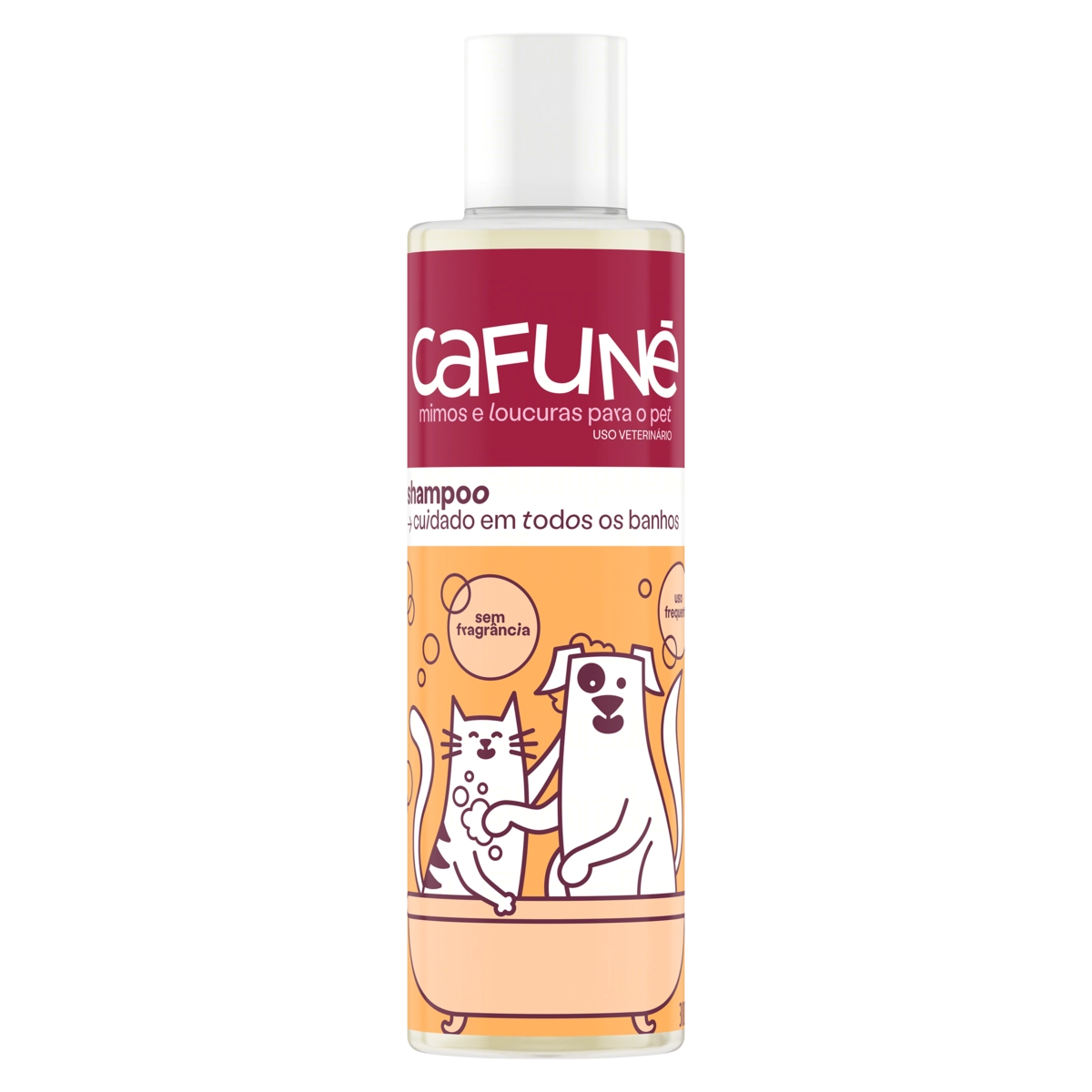 Shampoo sem Fragrância Cafuné 300ml 300ml