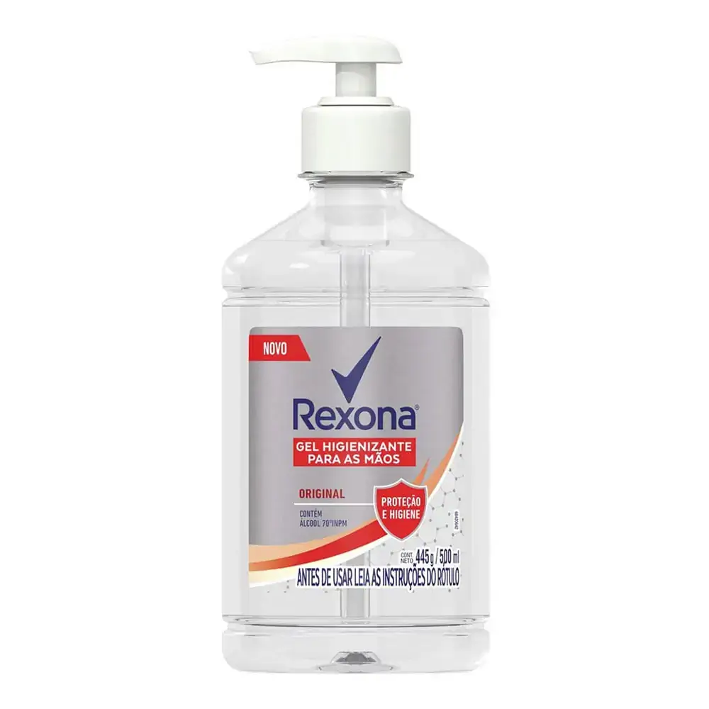 álcool Gel 70 Inpm Original Rexona Frasco 440g