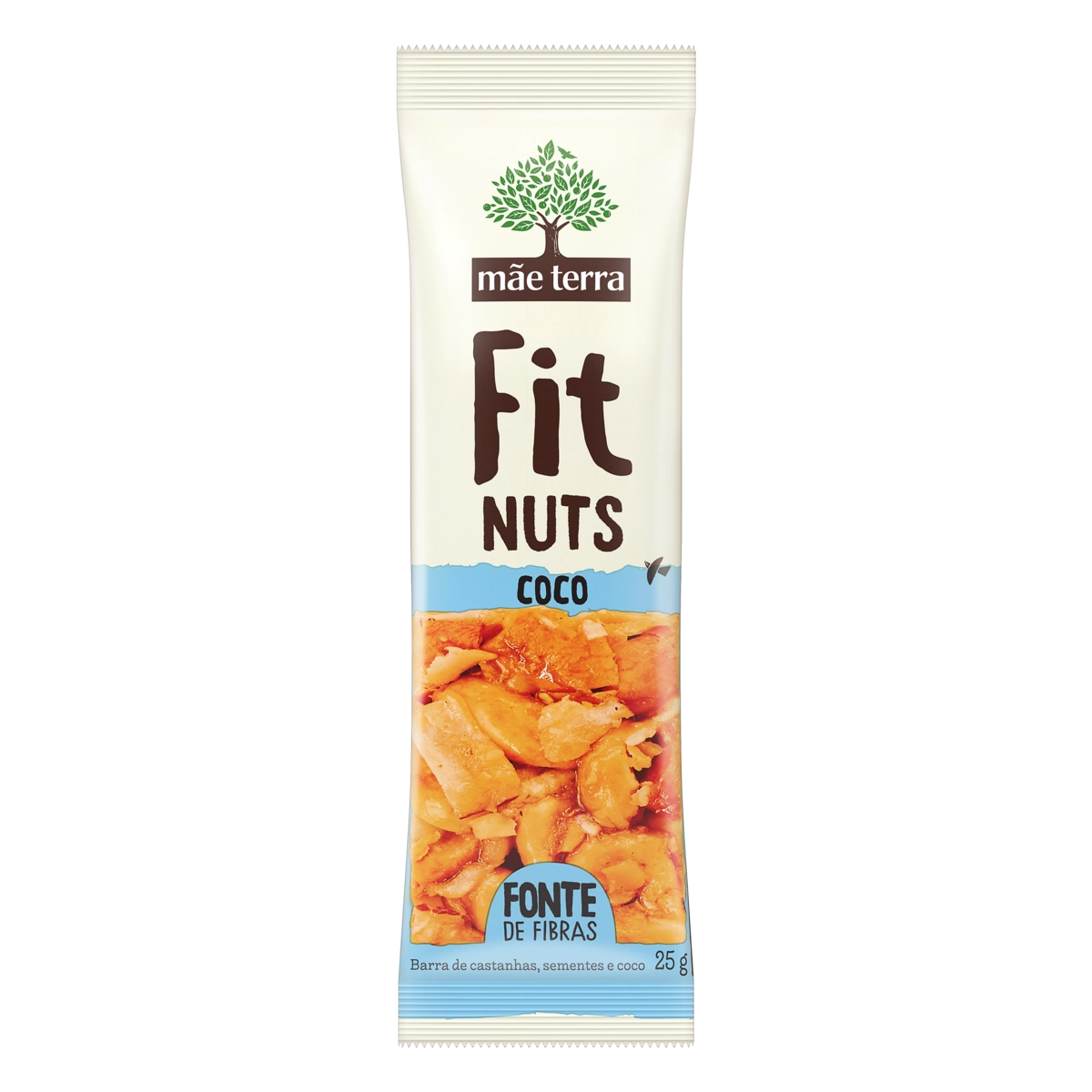 Barra Nuts Vegana Coco Mãe Terra 12 x 25g
