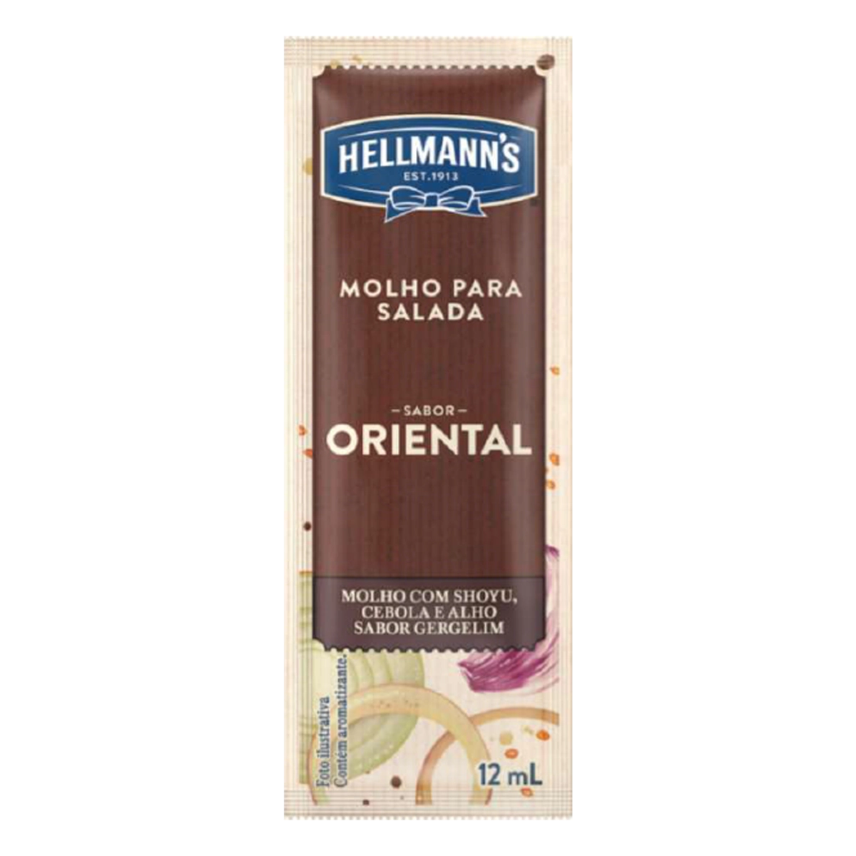 Molho Para Salada Oriental Gergelim Hellmanns Sachê 12ml