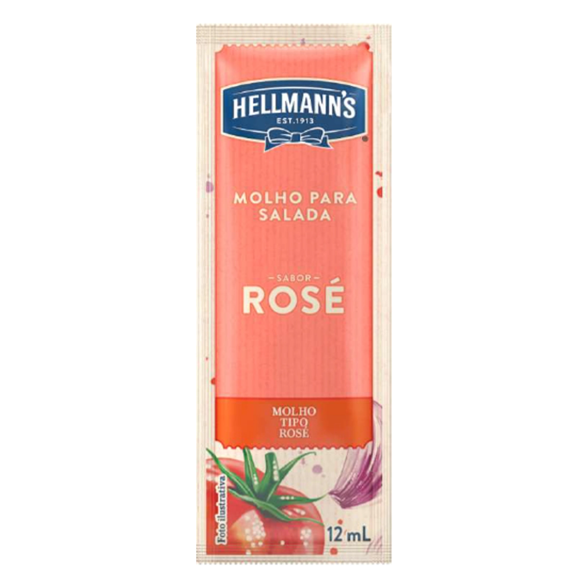 Molho Para Salada Rosé Hellmanns Sachê 12ml