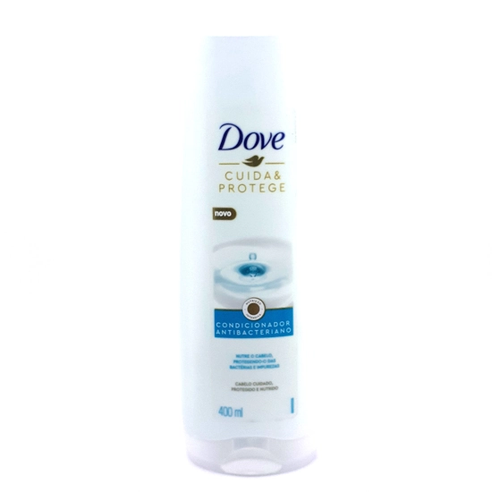 Condicionador Antibacteriano Dove Cuida & Protege Frasco 400ml