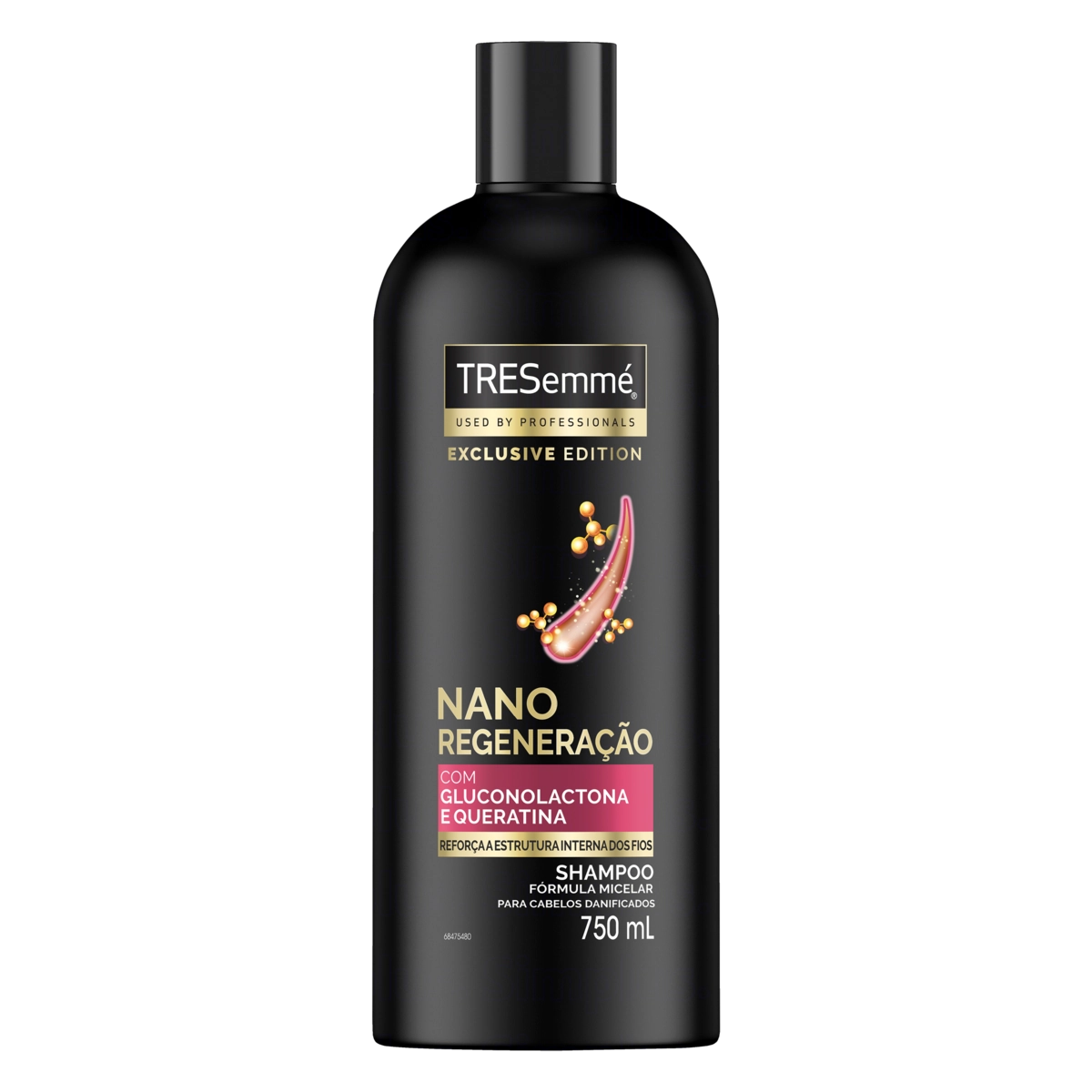 Shampoo Tresemmé Nano Regeneração Frasco 750ml Refil