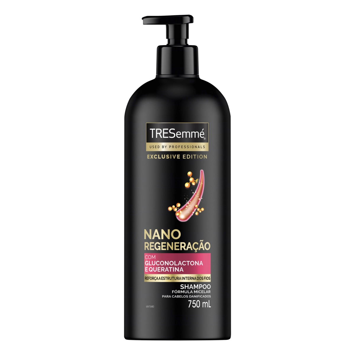 Shampoo Tresemmé Nano Regeneração Frasco 750ml
