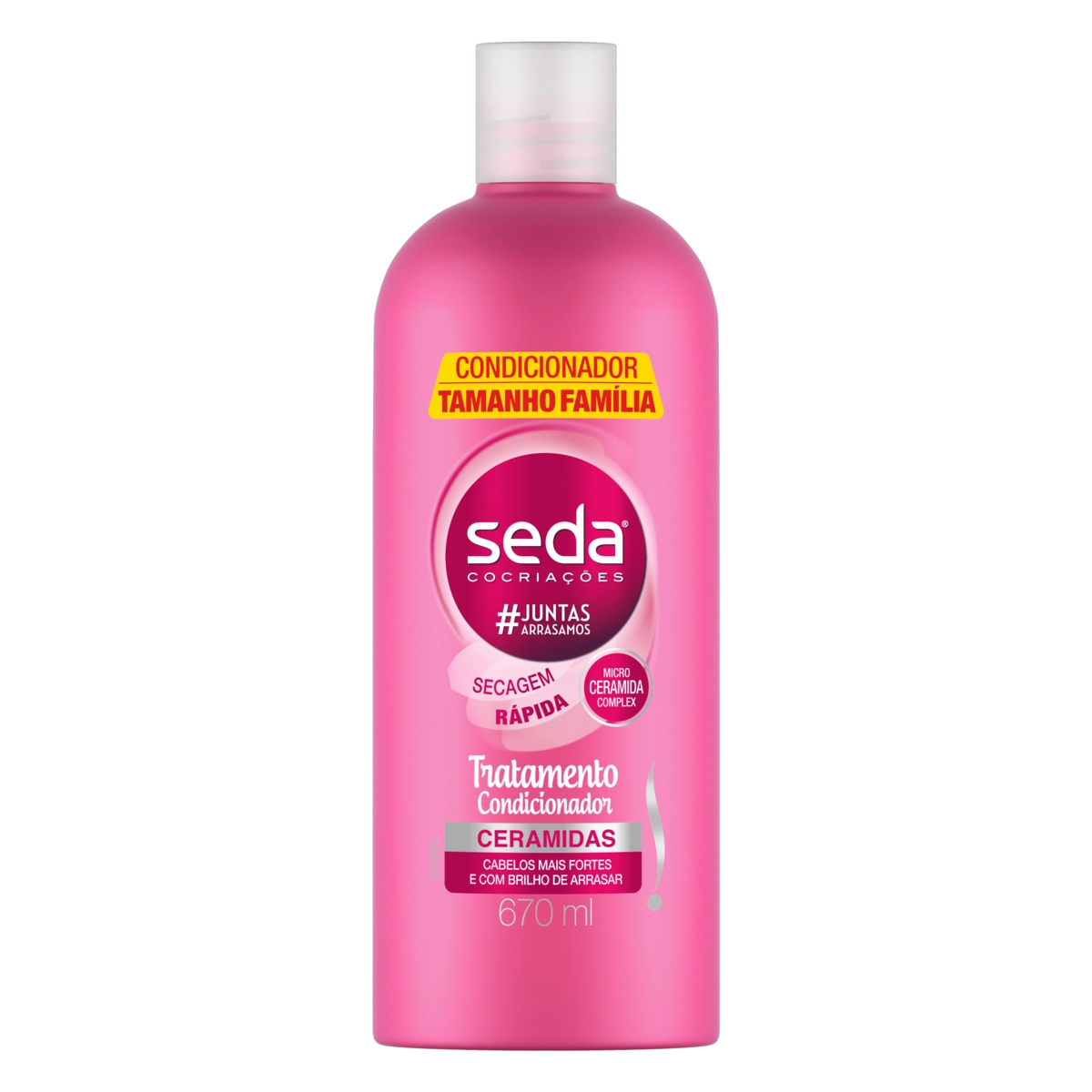 Condicionador Seda Cocriações Ceramidas Frasco 670ml Tamanho Família