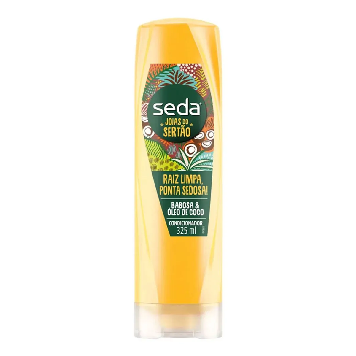 Condicionador Seda Joias Do Sertão Babosa óleo De Coco Frasco 325ml