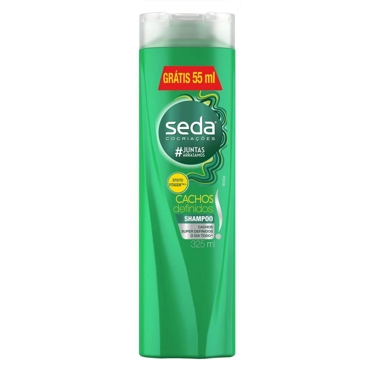 Shampoo Seda Cocriações Cachos Definidos Frasco 325ml Grátis 55ml