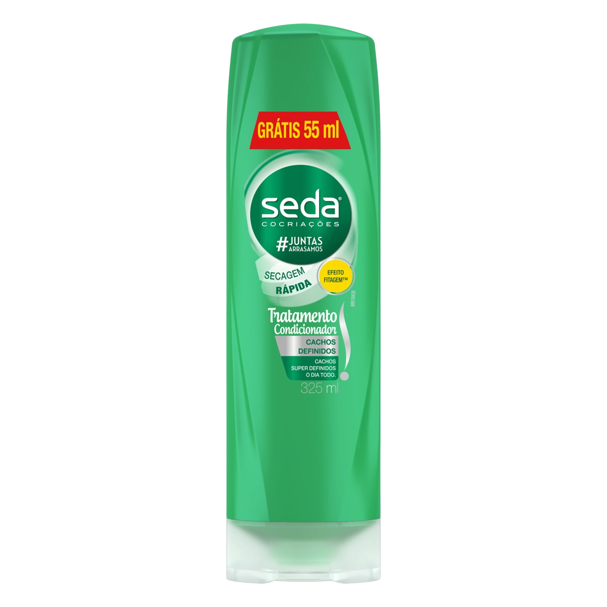 Condicionador Seda Cocriações Cachos Definidos Frasco 325ml Grátis 55ml