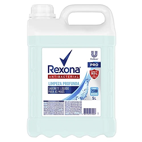 Sabonete Líquido Para As Mãos Antibacterial Rexona Pro Limpeza Profunda Galão 5l