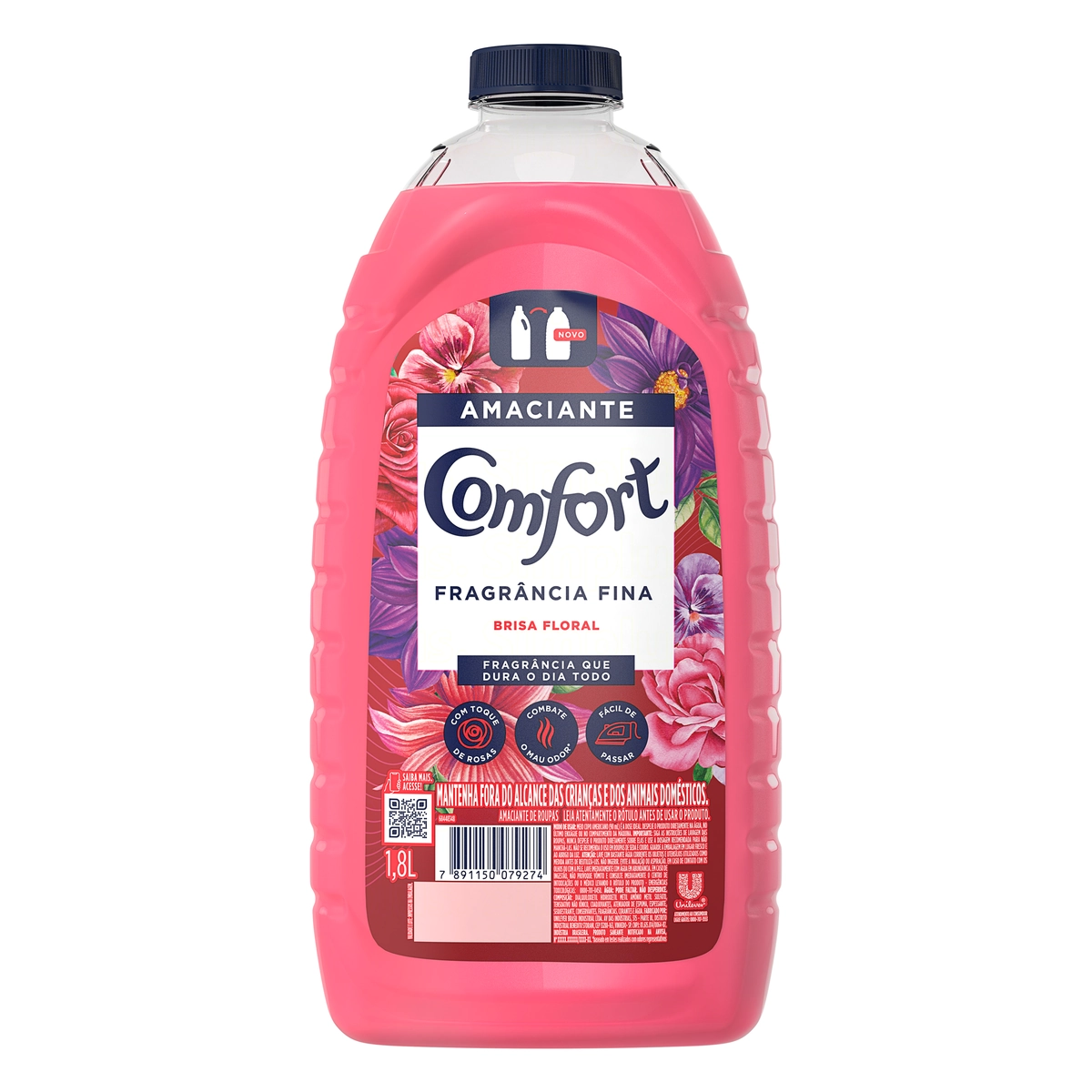 Amaciante de Roupa Diluído Comfort Brisa Floral 1,8 Litros