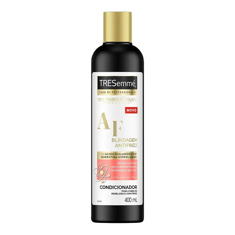 Condicionador TRESEMMÉ Blindagem Antifrizz Frasco 400ml