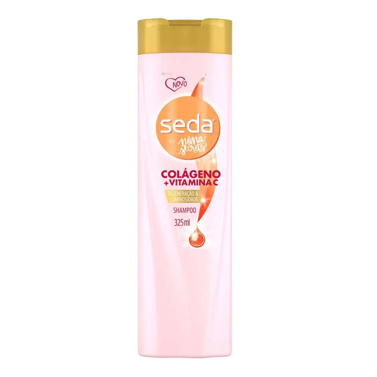Shampoo Seda By Niina Secrets Colágeno + Vitamina C 325 ML