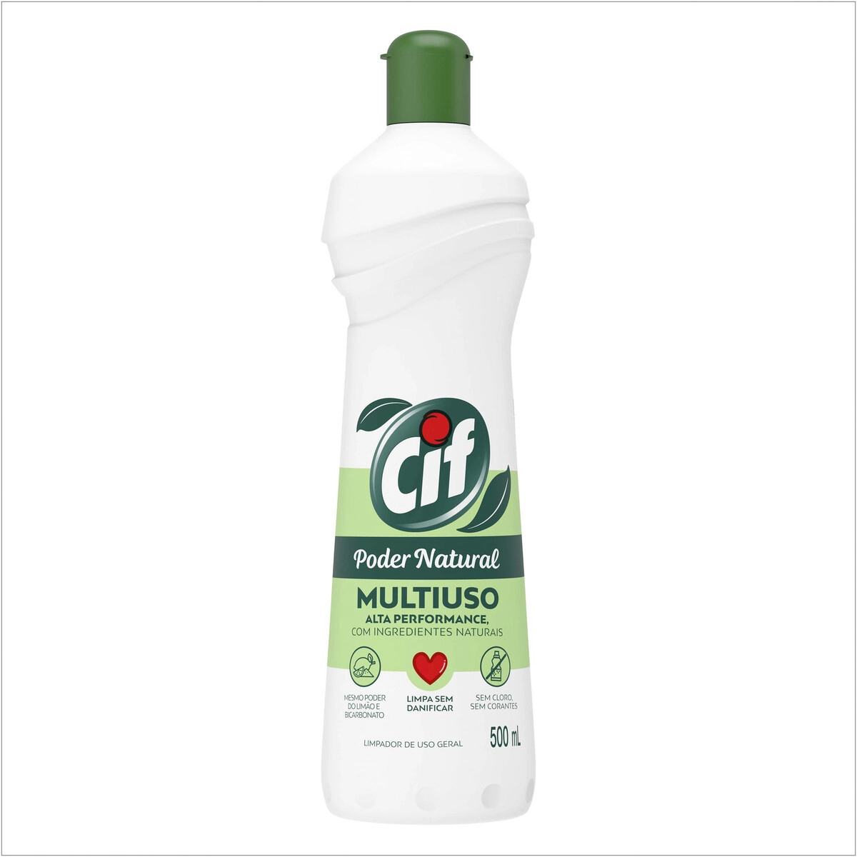 Limpador Multiuso Cif Poder Natural Squeeze 500ml