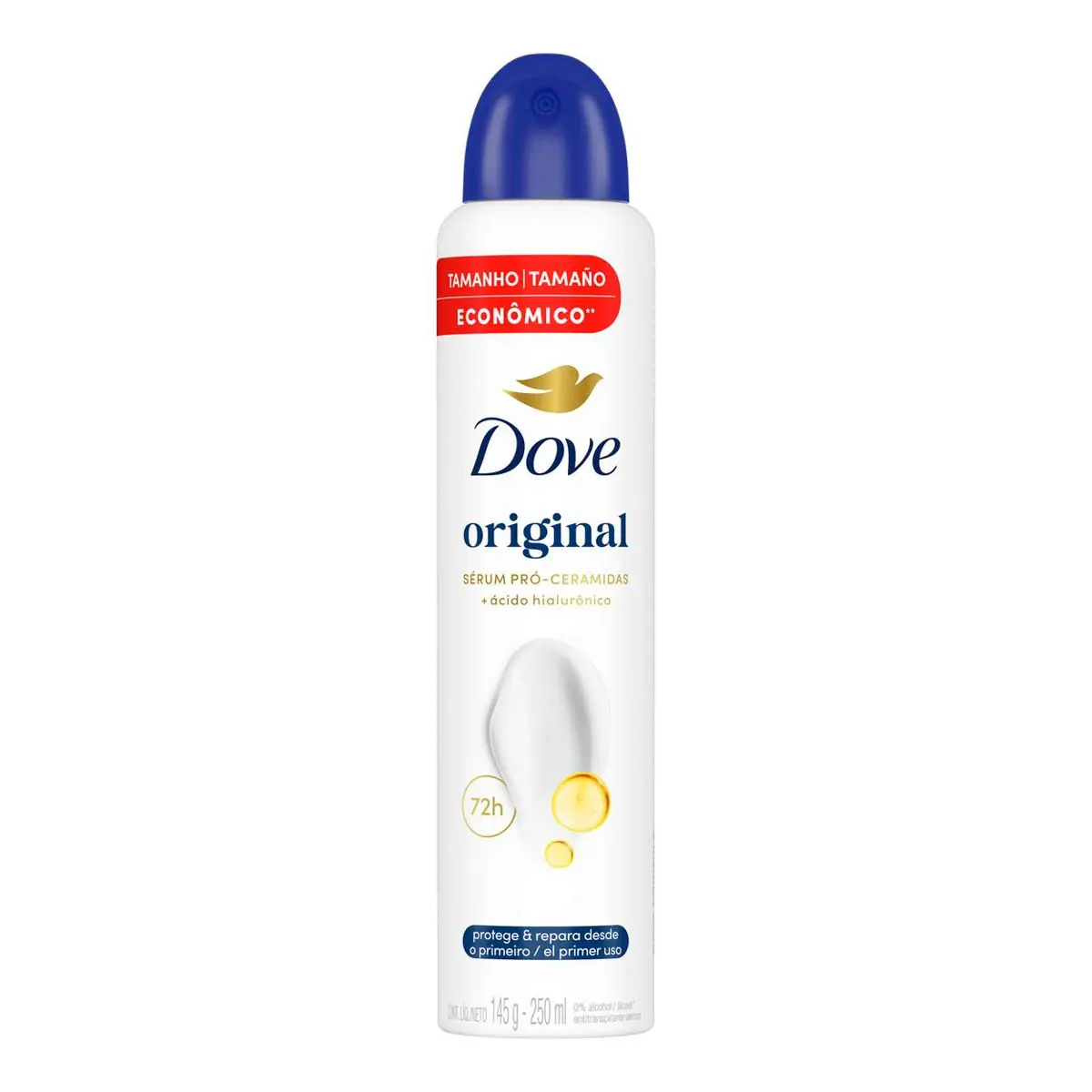 Desodorante Antitranspirante Aerosol Dove Original 250 ml