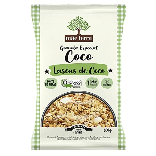 Granola Orgânica Coco Mãe Terra Pacote 600g