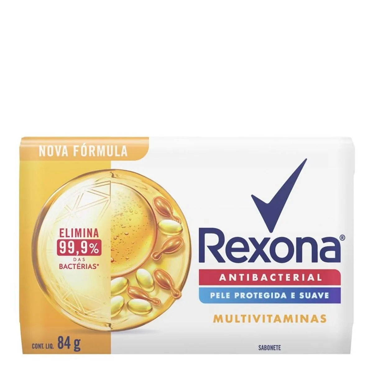 Sabonete em Barra Rexona Envoltório 84g