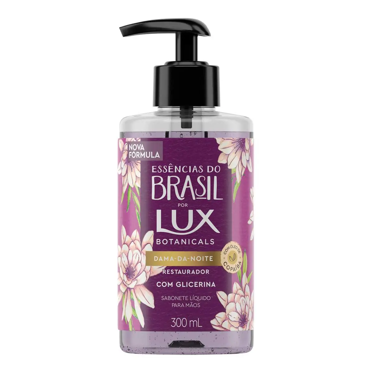 Sabonete Líquido para as Mãos Lux Botanicals Essências do Brasil Dama-da-Noite 300 ml
