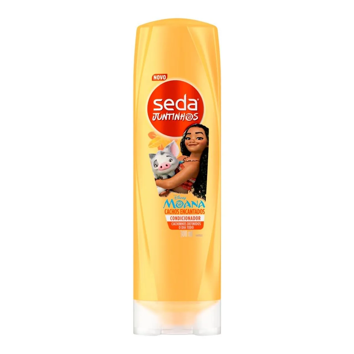 Condicionador Infantil Moana Seda Juntinhos Cachos Encantados Frasco 300 ml