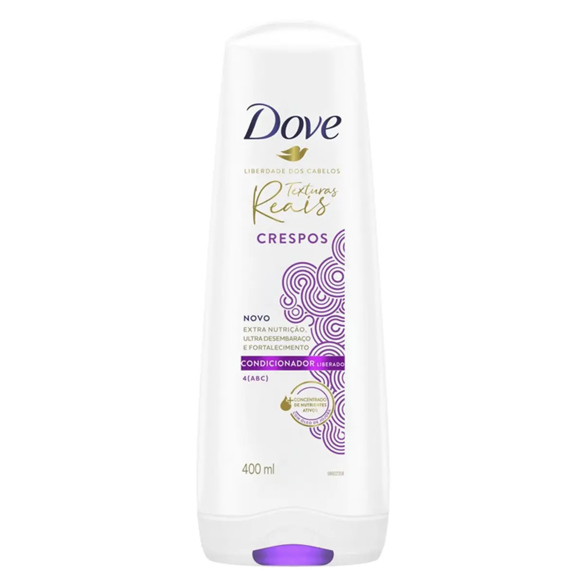 Condicionador Liberado Dove Texturas Reais Crespos 400 ml