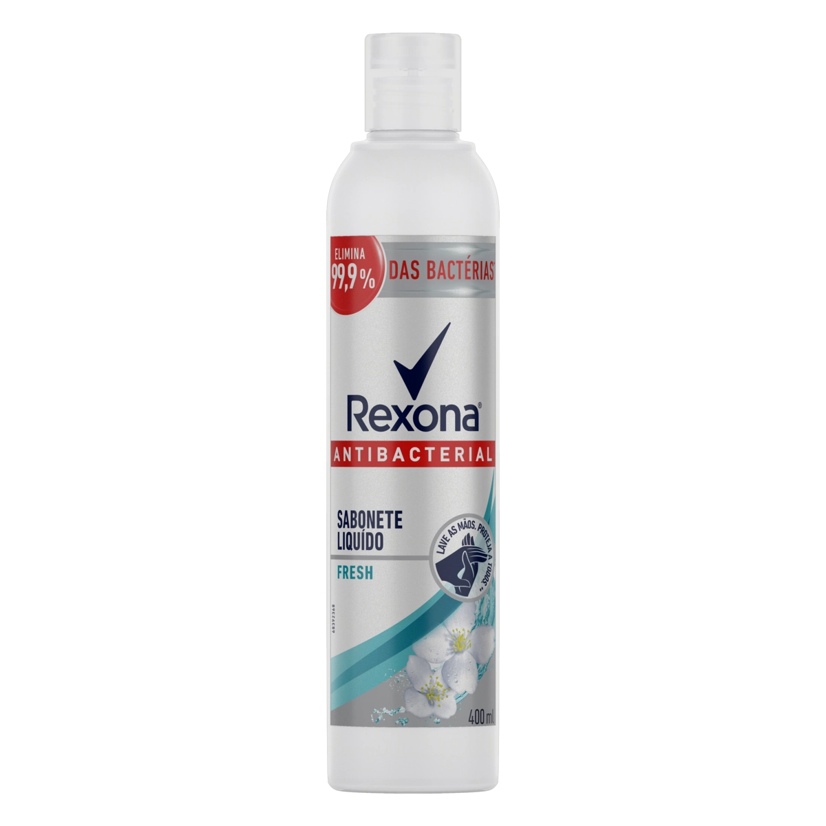 Sabonete Líquido Para As Mãos Antibacterial Multivitaminas Rexona Frasco 500ml