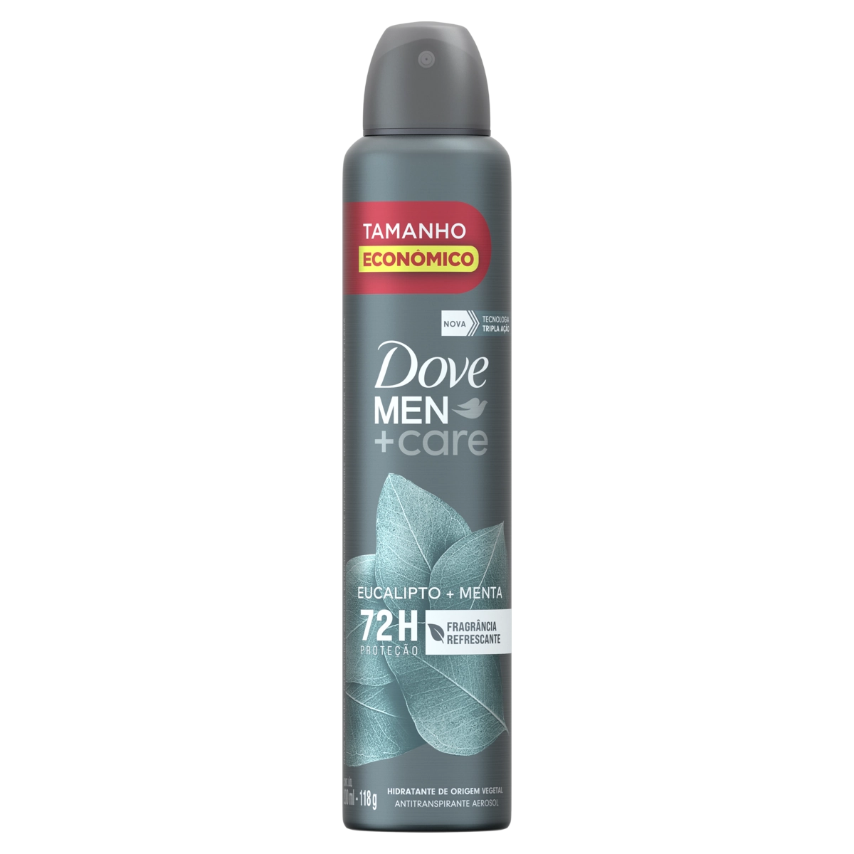 Antitranspirante Aerossol Eucalipto E Menta Dove Men Care 200ml Spray Tamanho Econômico