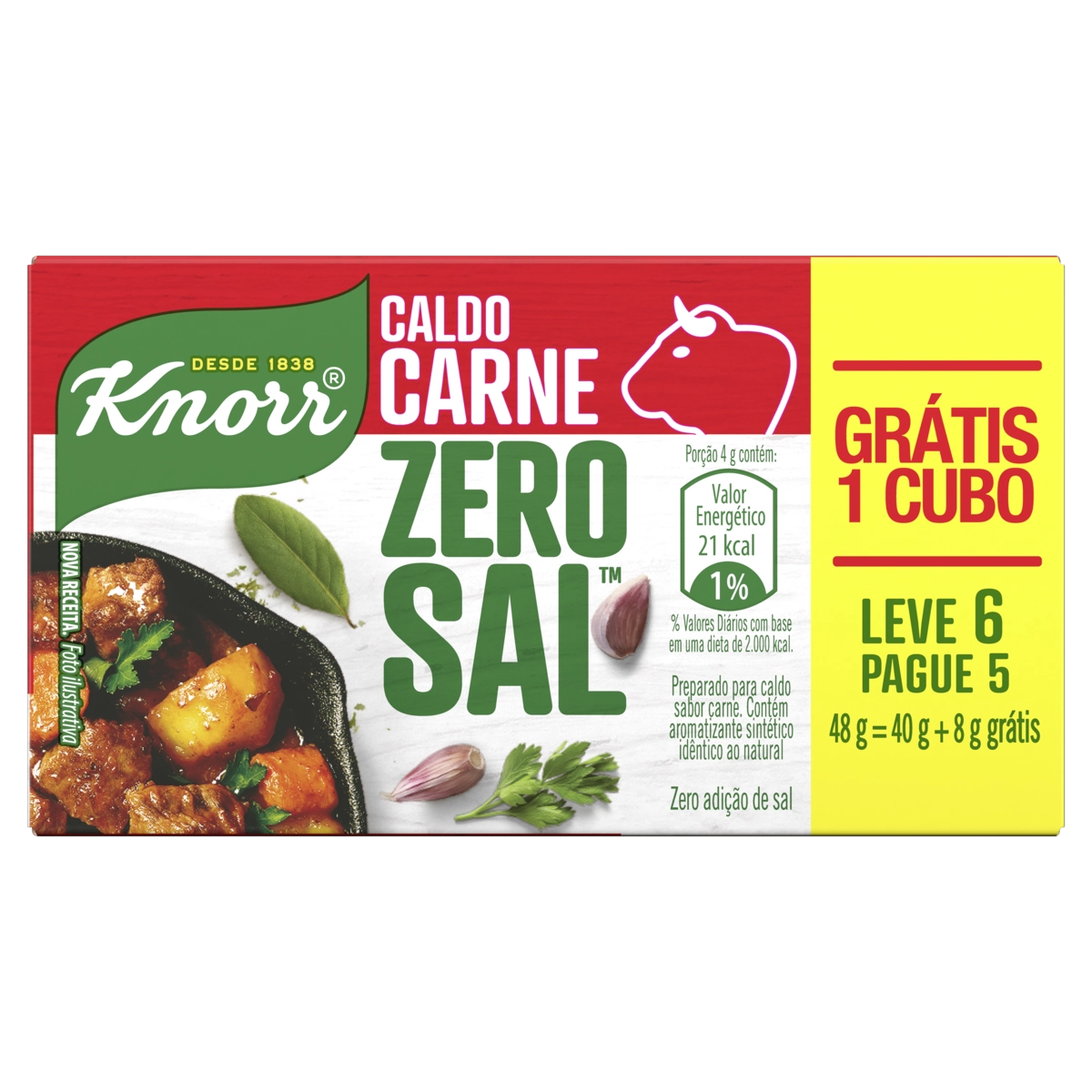 CALDO CARNE 48G