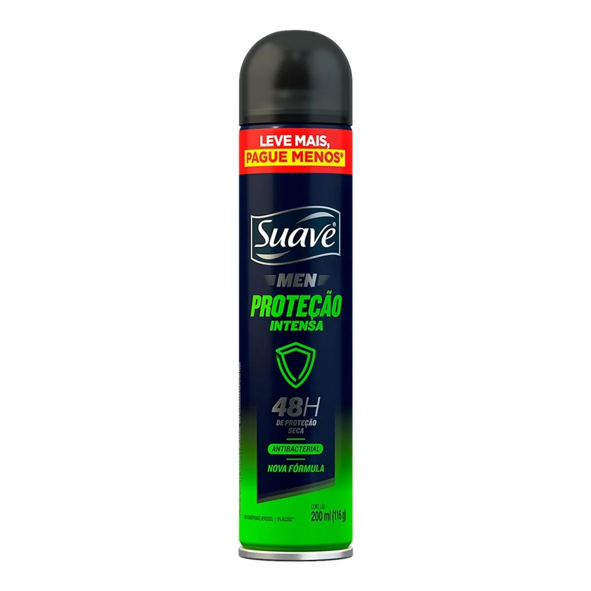 Antitranspirante Aerossol Proteção Intensa Suave Men 200ml Spray Leve Mais Pague Menos