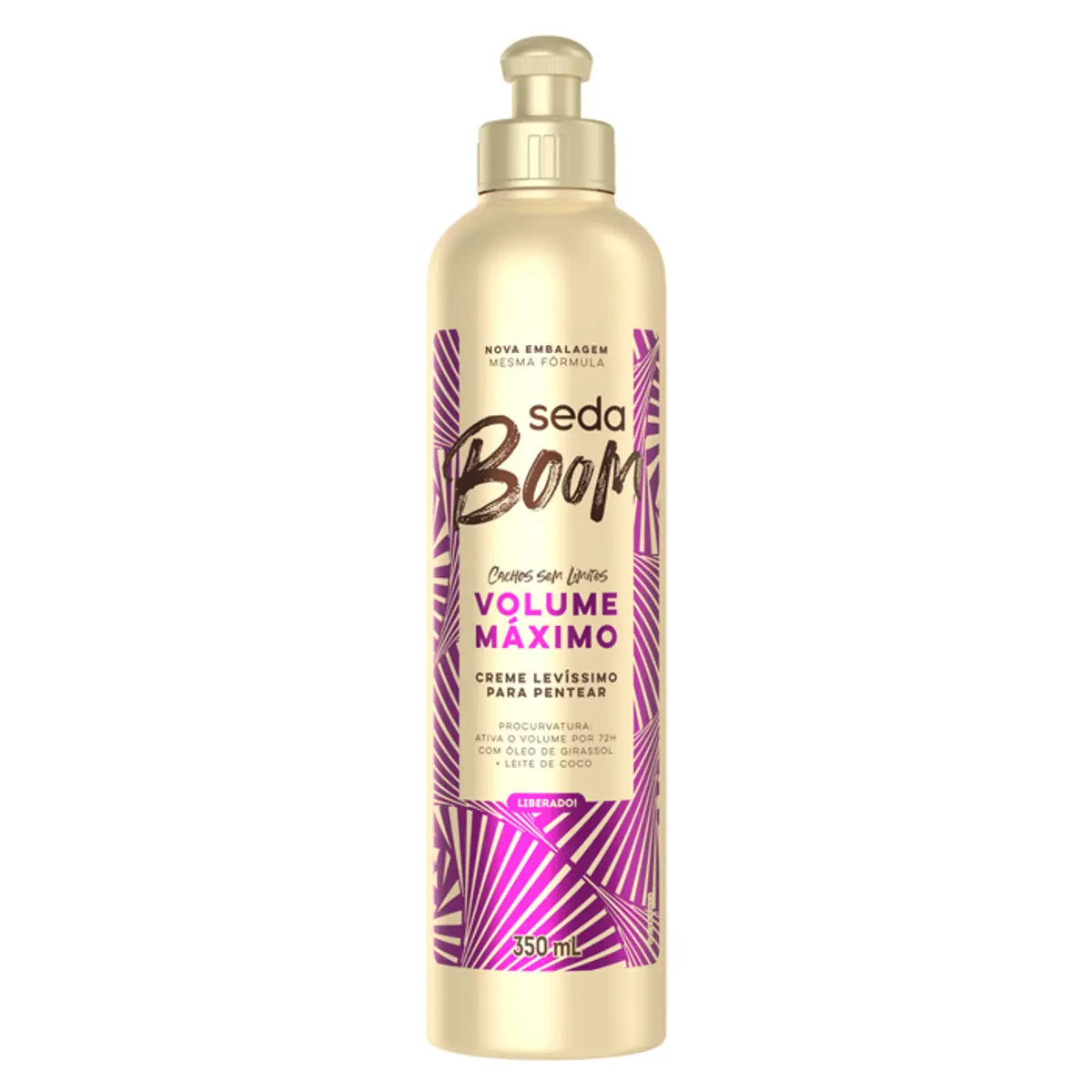 Creme de Pentear Seda Boom Volume Máximo 350ml