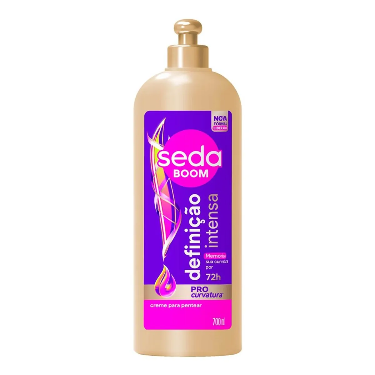 Creme Para Pentear Seda Boom Definição Intensa Frasco 700ml