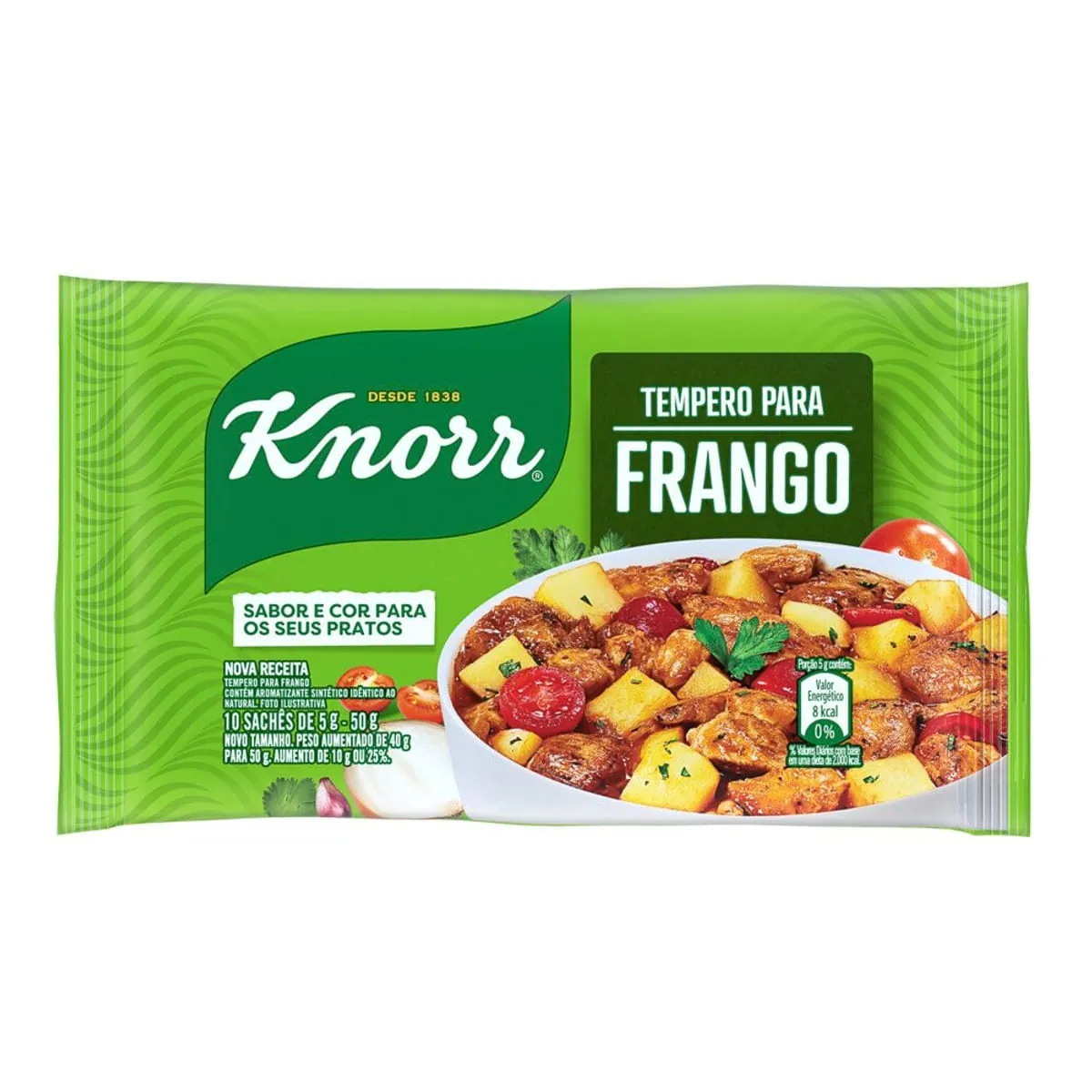 Tempero em Pó para Frango Knorr 50g 10 Unidades