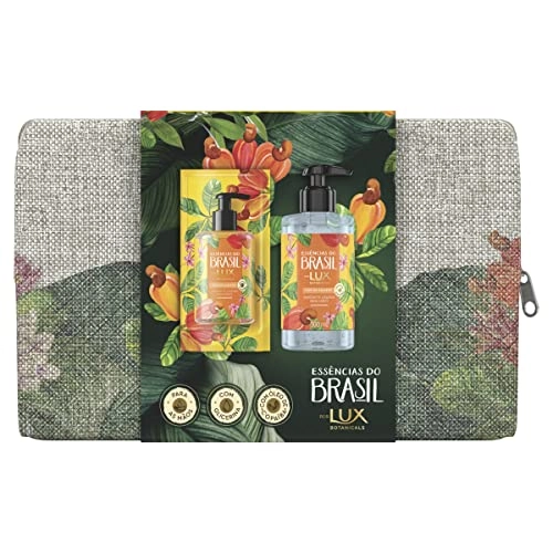 Kit Sabonete Líquido Para As Mãos Flor Do Cajueiro 300ml Refil 240ml Lux Botanicals Essências Do Bra