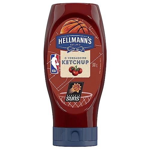 Ketchup Hellmanns Squeeze 380g Oferta Especial