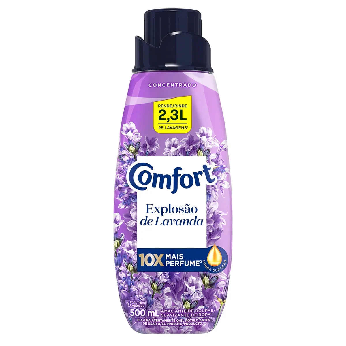 Amaciante de Roupa Concentrado Lavanda Comfort 500ml
